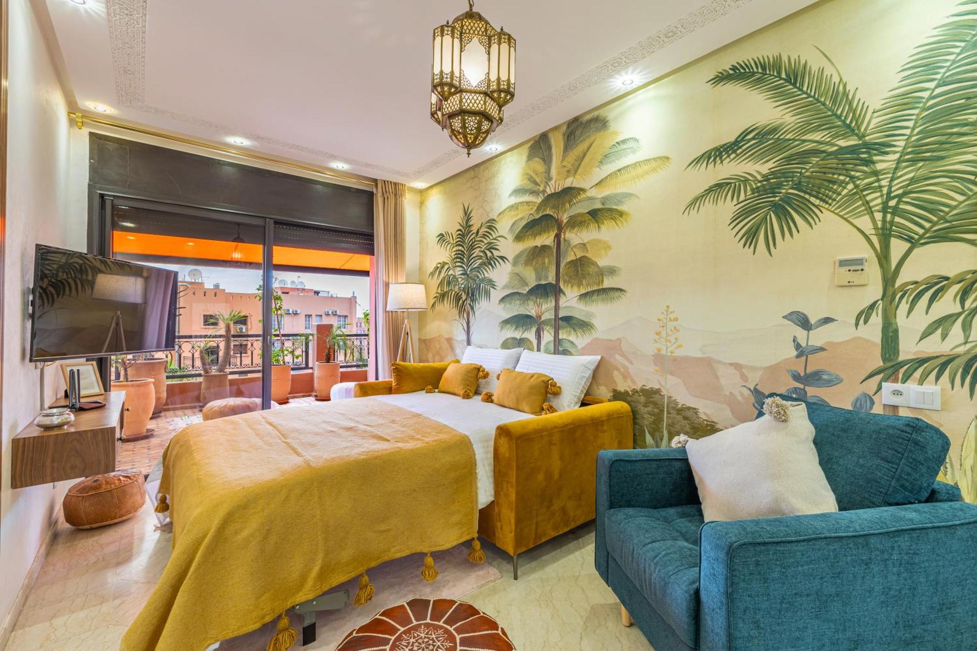 Le Jasmin - Appartement Authentique A Gueliz Marrakesh Extérieur photo