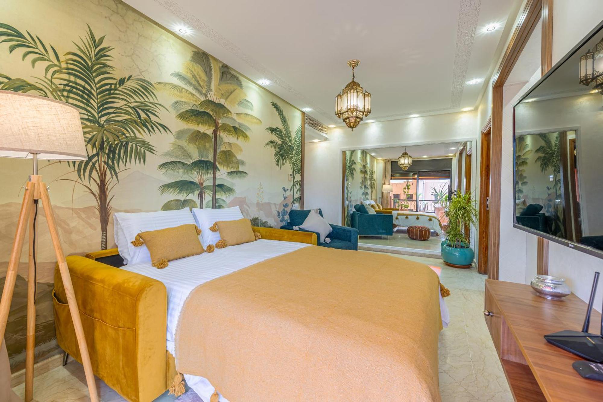 Le Jasmin - Appartement Authentique A Gueliz Marrakesh Extérieur photo