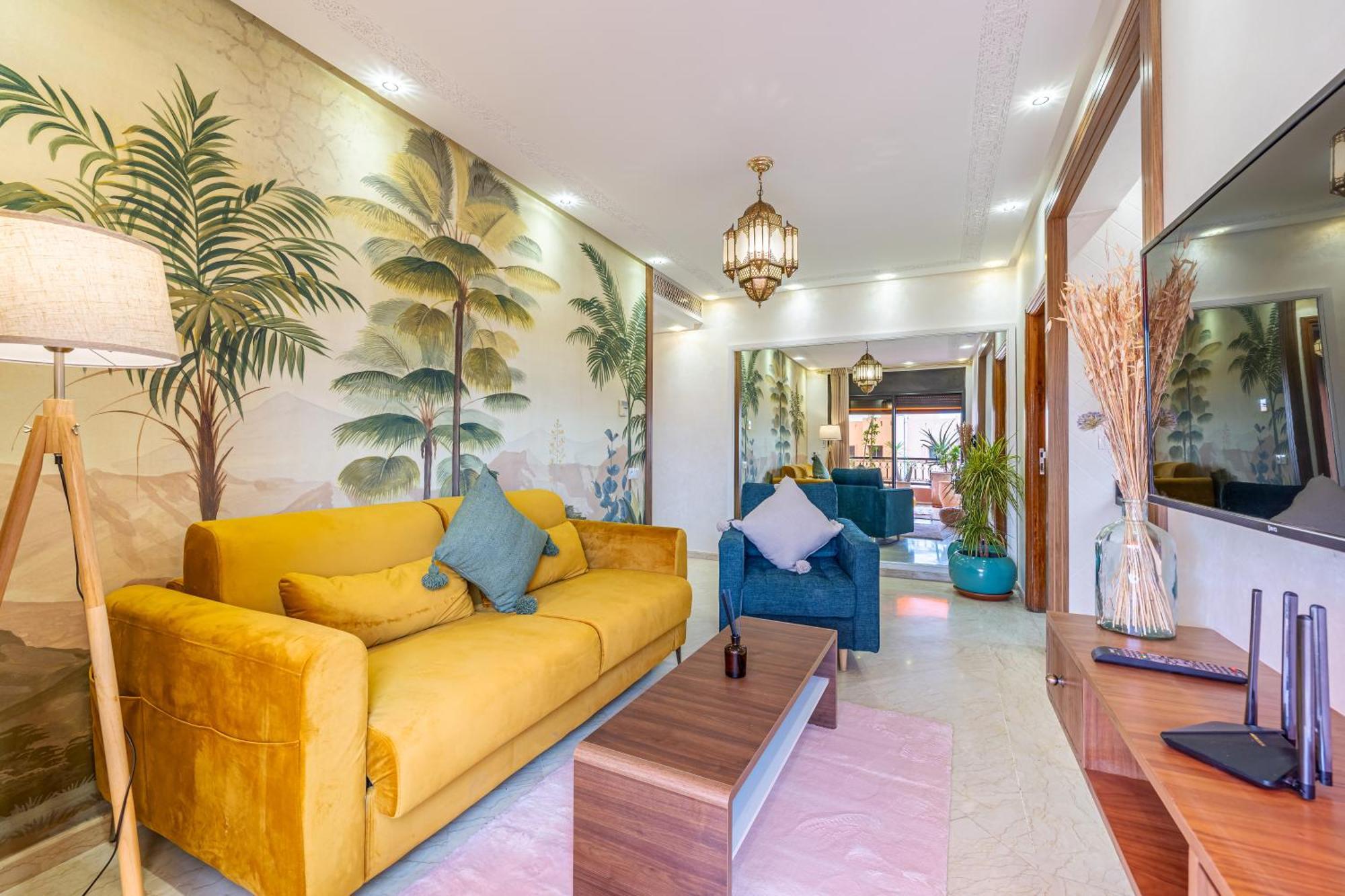 Le Jasmin - Appartement Authentique A Gueliz Marrakesh Extérieur photo