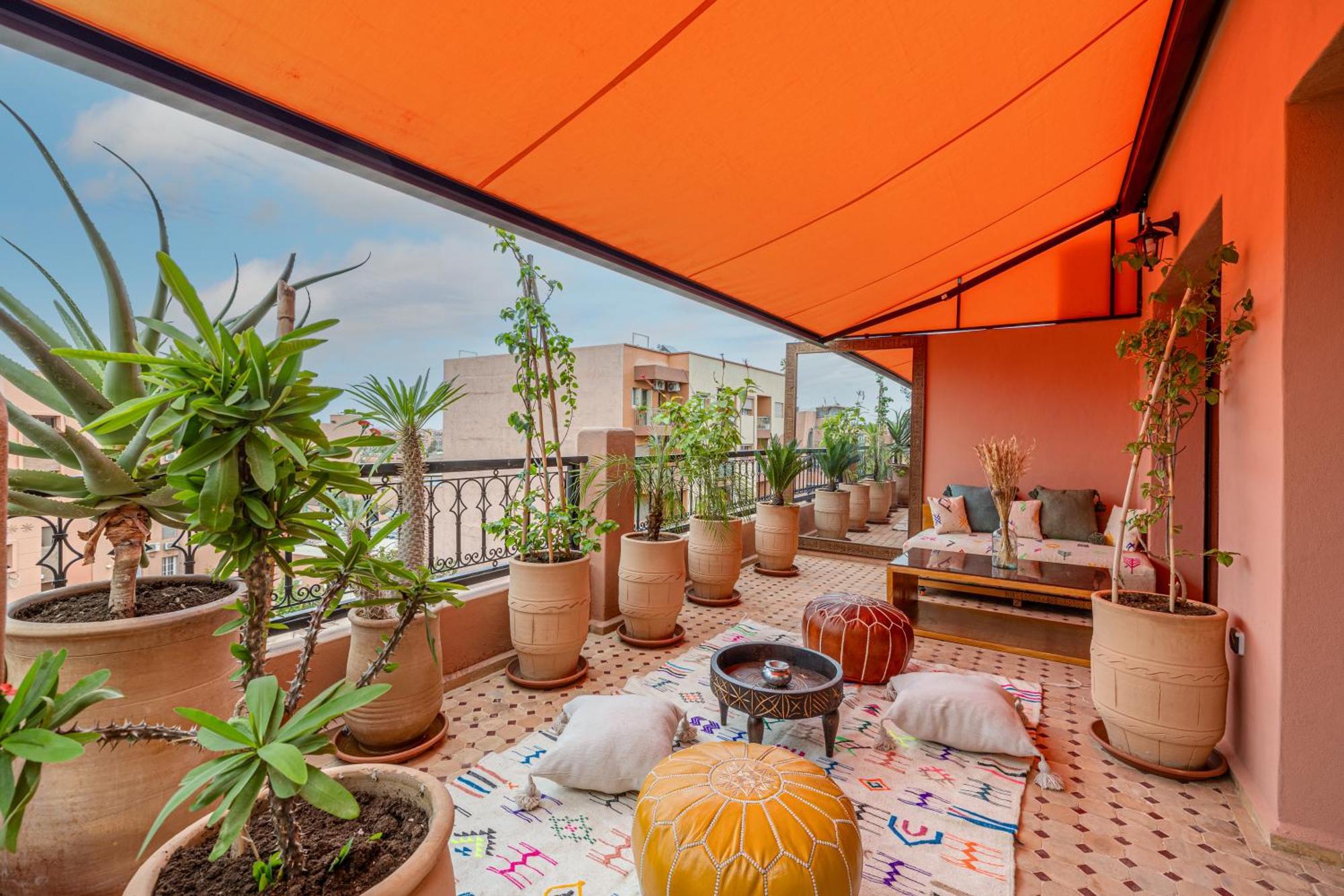 Le Jasmin - Appartement Authentique A Gueliz Marrakesh Extérieur photo