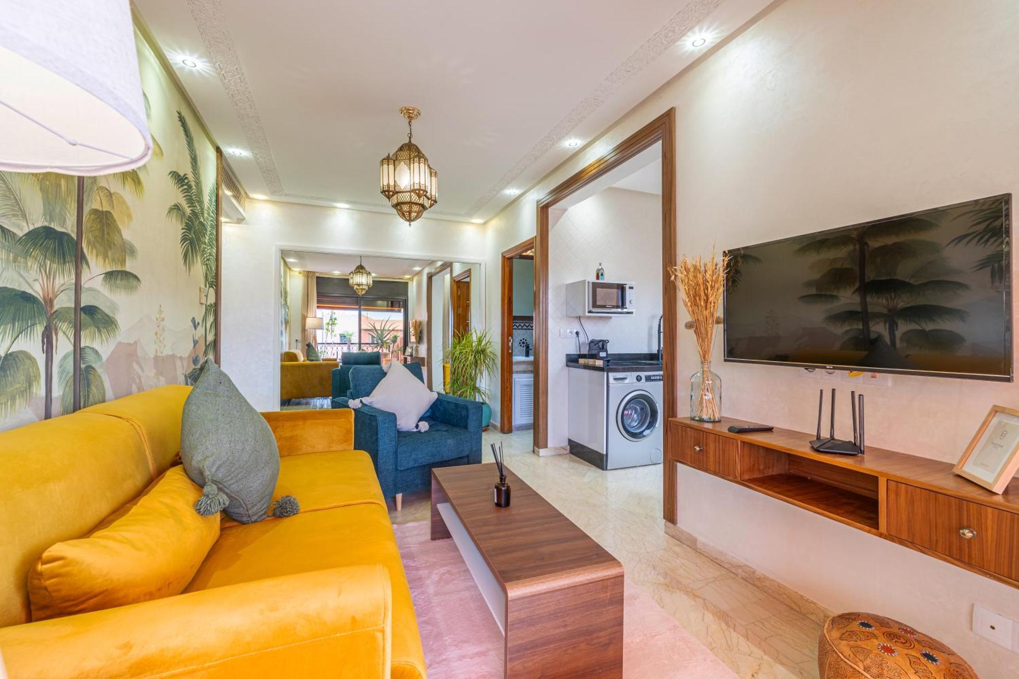Le Jasmin - Appartement Authentique A Gueliz Marrakesh Extérieur photo
