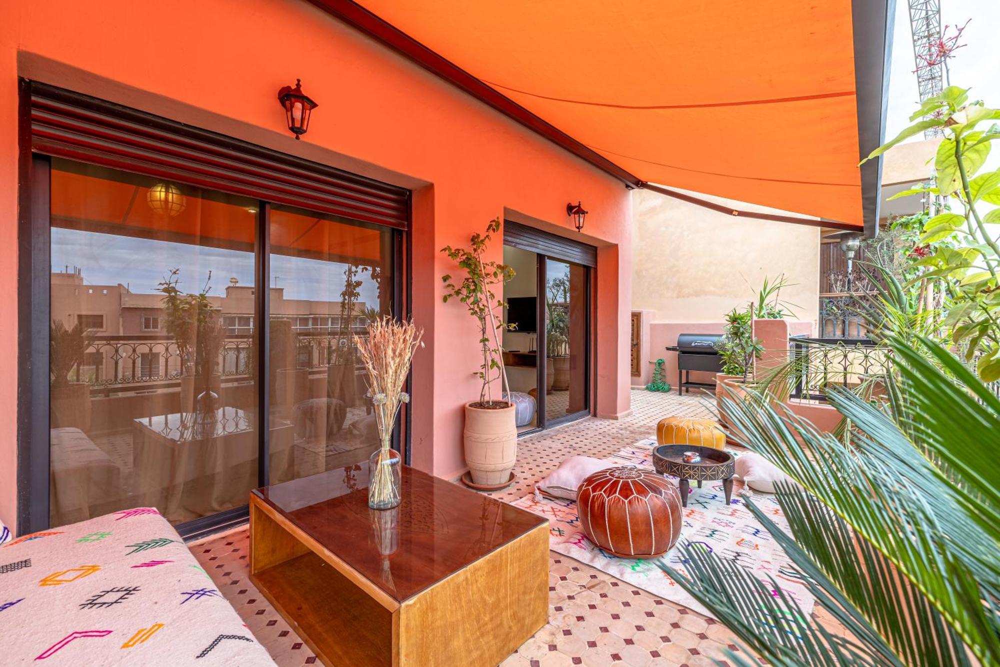 Le Jasmin - Appartement Authentique A Gueliz Marrakesh Extérieur photo