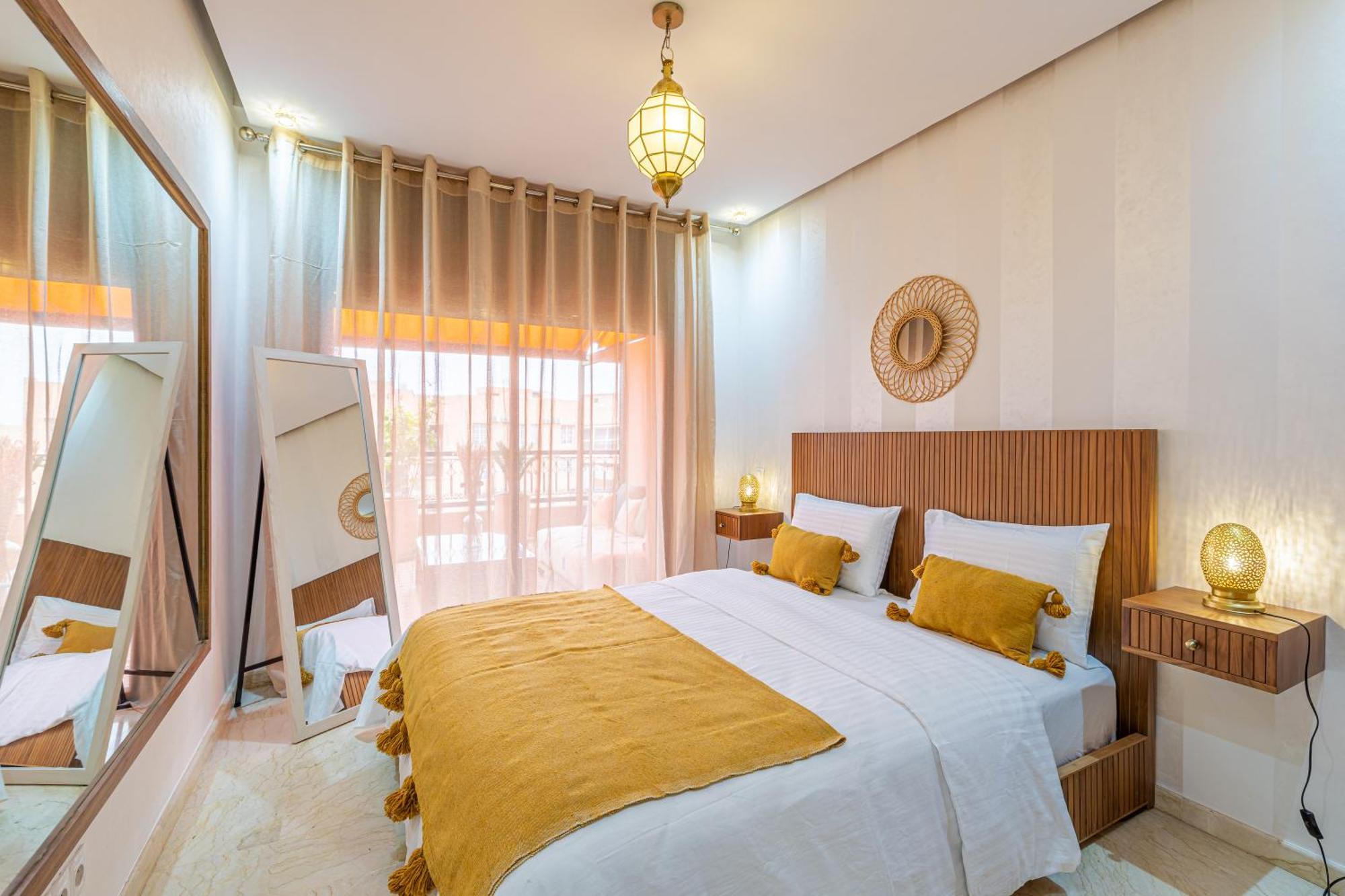 Le Jasmin - Appartement Authentique A Gueliz Marrakesh Extérieur photo