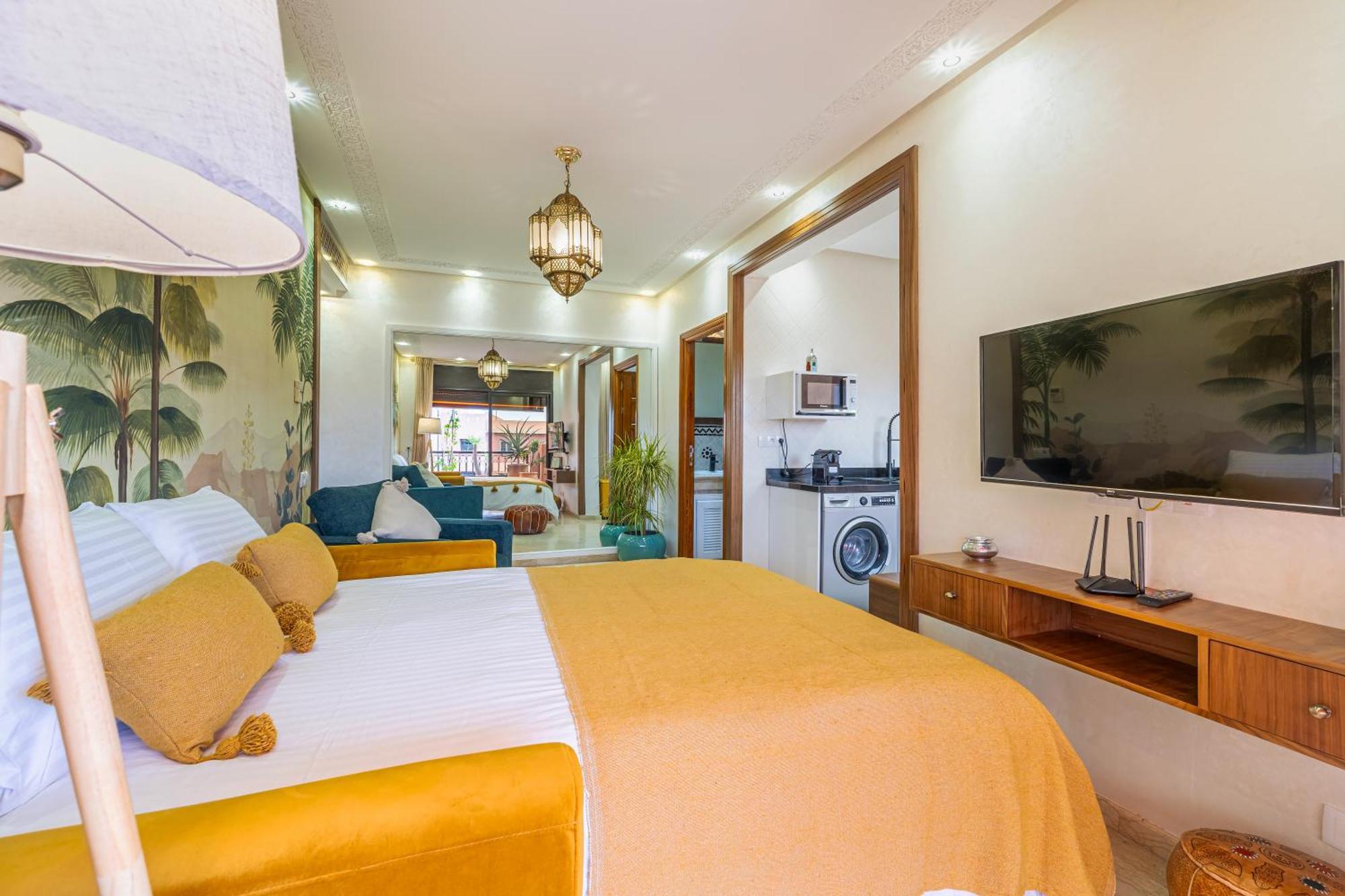 Le Jasmin - Appartement Authentique A Gueliz Marrakesh Extérieur photo
